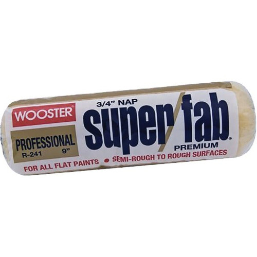 Wooster R241 14" Super/Fab 3/4" Nap Roller Cover, Package Of 6