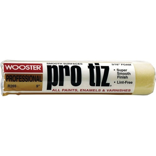 Wooster R265 9" Pro Tiz 3/16" Nap Roller Cover, Package Of 12