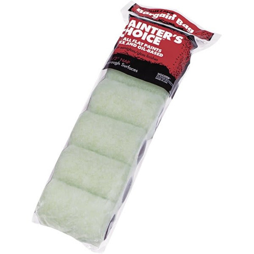 Wooster R271 4" Painters Choice 1/2" Nap Roller Cover, Package Of 12
