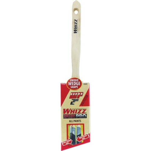 Whizz 21020 2" Pro Wedge Angle Sash Brush, Package Of 12