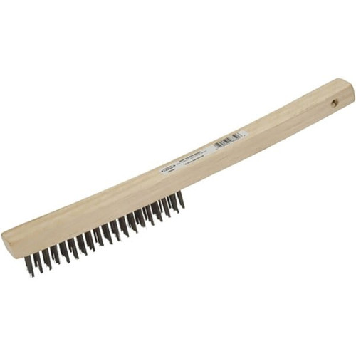 Hyde 3 X 19 In. Wood Wire Brush (6-Pack)