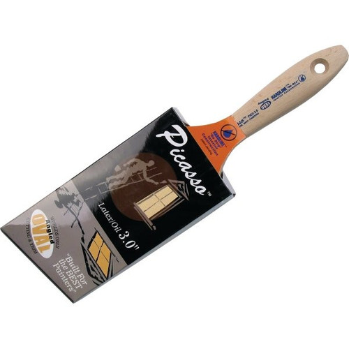 Proform Pic3-3.0 3" Picasso Angled Oval Brush W/ Beavertail Handle
