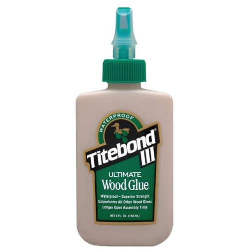 Franklin International 1412 4 Oz. Titebond Iii Ultimate Wood Glue, Case Of 12