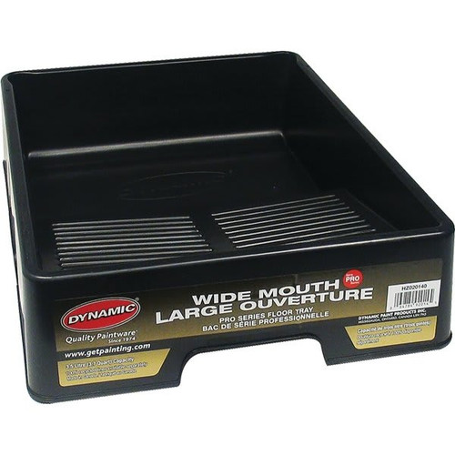 Dynamic Hz020140 3.5l 3.7qt Wide Mouth Pro Series Floor Tray, Package Of 8