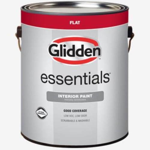 Ppg Glidden Essentials Latex Paint, Interior, Eggshell, Midtone Base, 1 Gallon