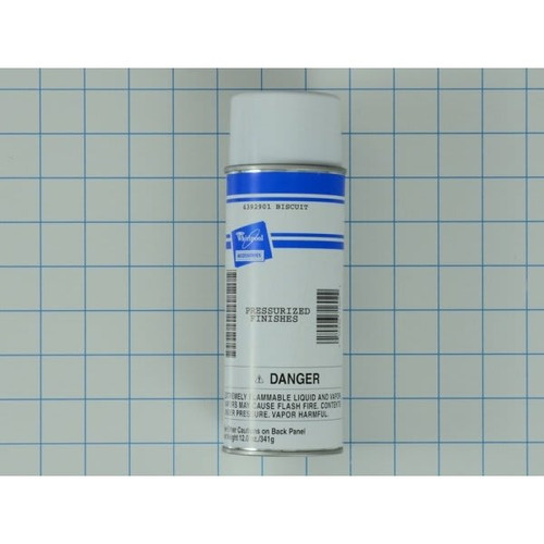 Whirlpool Replacement 12oz Bisque Spray Paint For Appliance, Part # 4392901