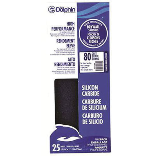 Linzer 4-3/16 In X 11 In 80-Grit Silicon Carbide Drywall Screens Package Of 25