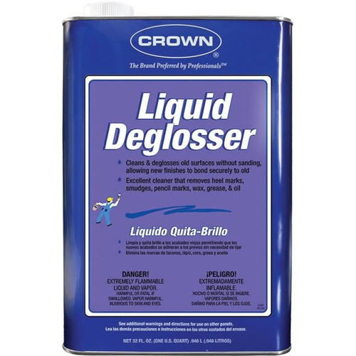 Crown Ld.m.64 Qt Liquid Sander Deglosser, Package Of 6