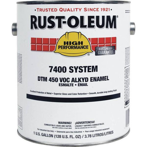 Rust-Oleum 1 Gal 7400 White Interior/Exterior Alkyd Enamel Paint