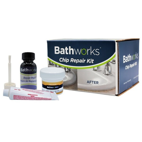 Bathworks 4 Oz Tub And Tile Chip Repair Kit In Black