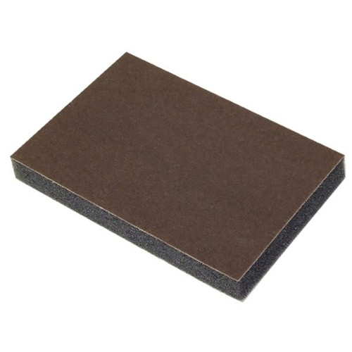 Norton 00949 3" X 4" X 1/2" 150 Grit Flex Sanding Pad Bulk, Case Of 108