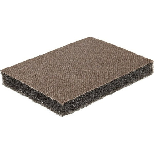 Norton 04067 3" X 4" X 1/2" 80 Grit Flex Sanding Pad Bulk, Case Of 48