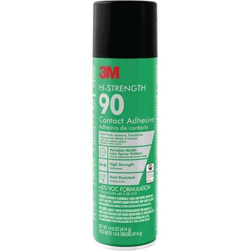 3M 14.6 Oz. Hi-Strength 90 Low VOC Spray Adhesive 294750