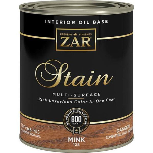 Zar 1 Qt. Mink 128 Wood Stain (4-Pack)