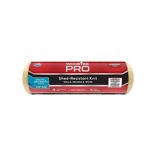 Wooster 9 In. X 3/8 In. PRO Surpass Shed-Resistant Knit High-Density Fabric Roller Cover 312135