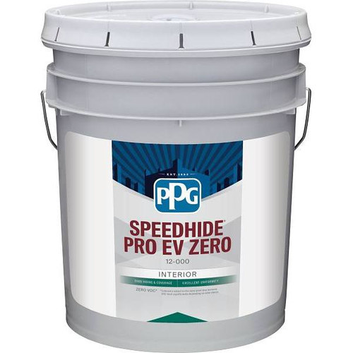 PPG Speedhide PRO Ev Zero Interior Eggshell Unusual Grey 5, Gallon
