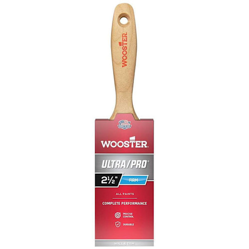 Wooster 2-1/2  Ultra/PRO Firm Sable Nylon/Poly Flt Brush