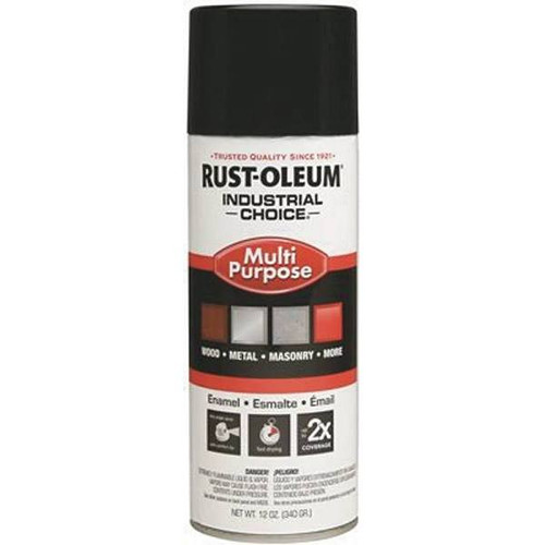 Rust-Oleum 12 Oz Industrial Choice Gloss White Spray Paint 324377