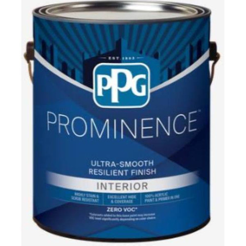 Ppg Architectural Finishes Prominence Paint & Primer, Eggshell White, 1 Gallon