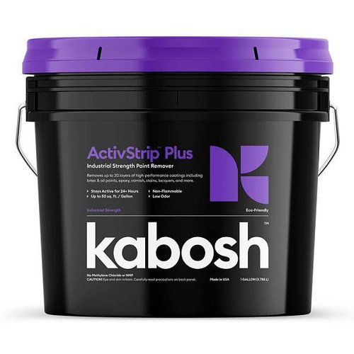Paint SCENTsations Kabosh Activstrip Plus Paint Stripper, 1 Gallon