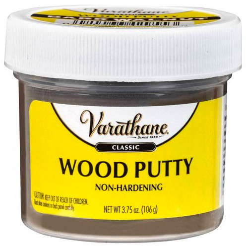 Rust-Oleum Varathane Wood Putty, Dark Walnut, 3.75 Oz., Case Of 6
