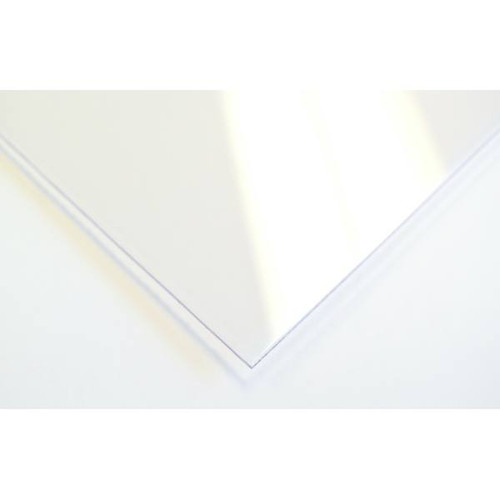 Professional Plastics 1/16"X12"X48" Clear Polycarbonate Film Masked Sheet