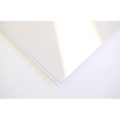 Professional Plastics 3/32"X24"X48" Clear Polycarbonate Film Masked Sheet