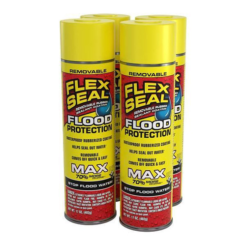 Flex Seal Spray Flood Protection Max Case Of 4 357538
