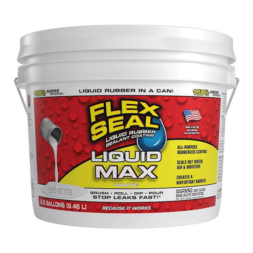 Flex Seal Liquid Max White 2.5 Gallon 357760
