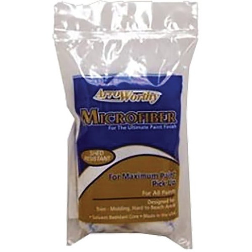 Arroworthy 4-Mfr3t/P 4" Microfiber 3/8" Nap Mini Roller, Package Of 24