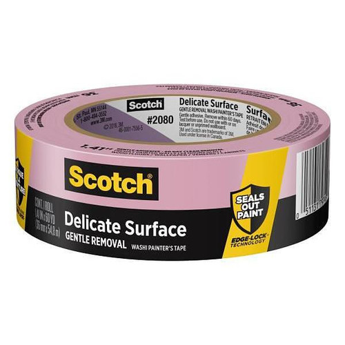 3m Scotch Delicate Surface Painter'S Tape, 1.41 In X 60 Yd, Case Of 16