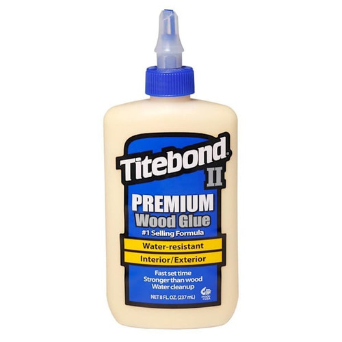 Titebond II Premium Wood Glue, 8 Oz. Bottle, Package Of 12 381442