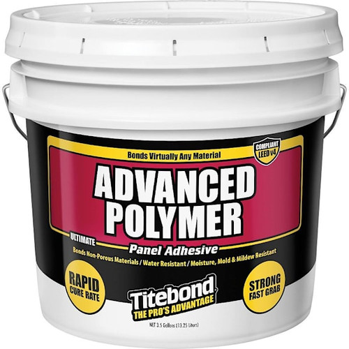 Titebond Advanced Polymer Panel Adhesive, 1/2 Gallon Pouches, Package Of 6 381443