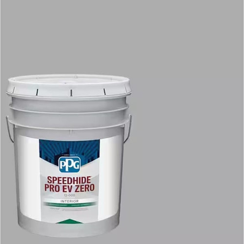 PPG Speedhide Pro-Ev Zero Interior Latex, Semi-Gloss, Flagstone, 5 Gallon