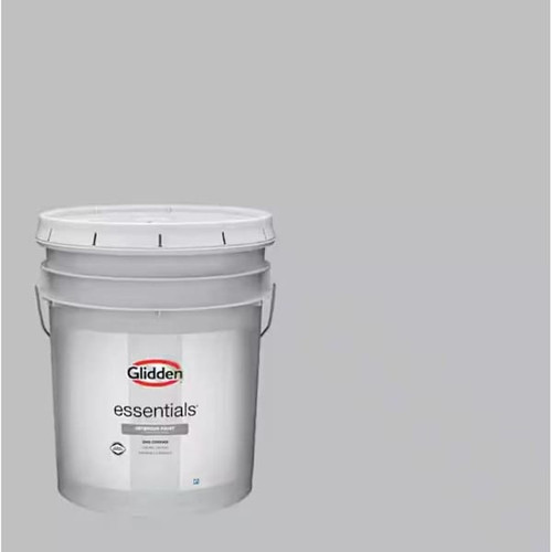 Glidden Essentials Interior Latex, Semi-Gloss, Whirlwind, 5 Gallon
