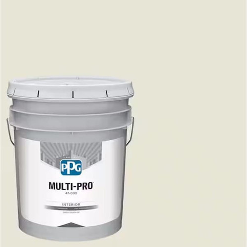 PPG Multi-Pro Wall & Ceiling Interior Latex, Eggshell, Off White, 5 Gallon