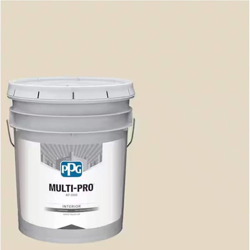 PPG Multi-Pro Wall & Ceiling Interior Latex, Flat, Bone White, 5 Gallon