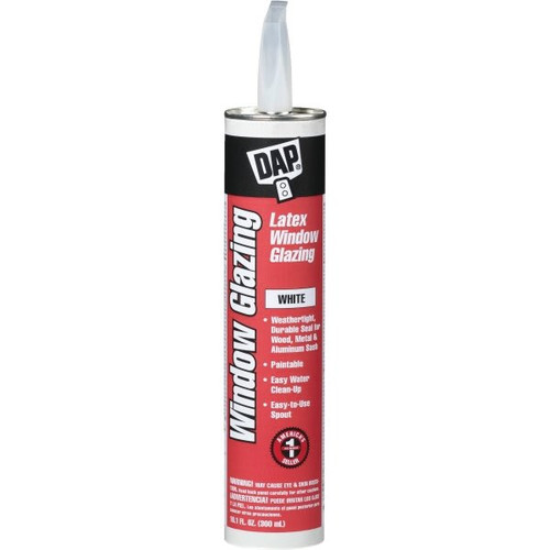 Dap 10.1 Oz Latex Window Glazing Rtu (White)