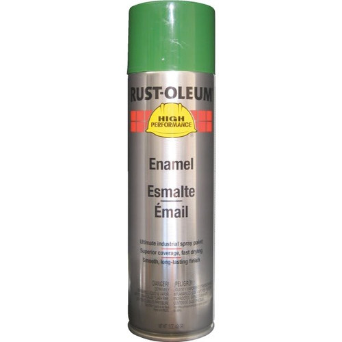 Rust-Oleum Performance Enamel Gloss Spray Paint, 15 Oz, J Deer Green, Case Of 6