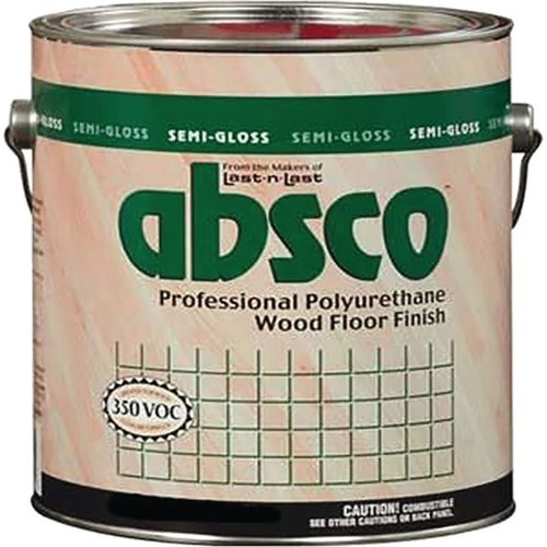 Absolute Coatings 1g Semi Gloss Absco Polyurethane Wood Floor Finish 350 Voc