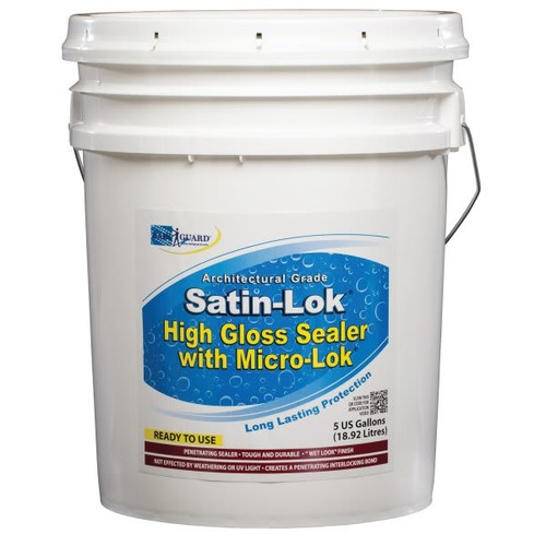 Rainguard 5 Gallon Satin-Lok High Gloss Surface Sealer With Micro-Lok