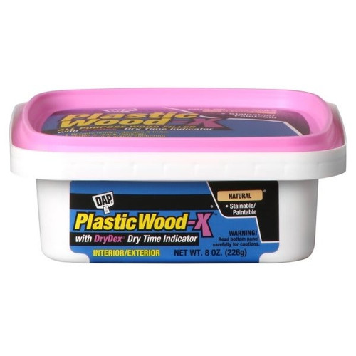 Dap 8 Oz Natural Plastic Wood-X Latex All-Purpose Wood Filler Package Of 6