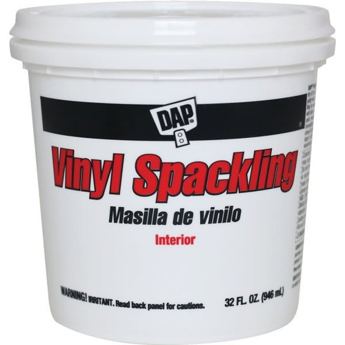 Dap 32 Oz White Vinyl Spackling Package Of 6