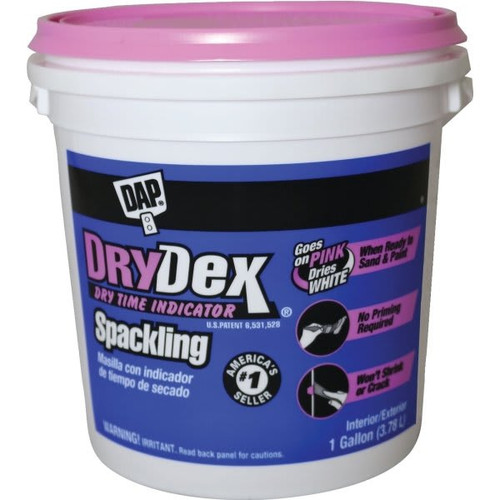 Dap 1 Gallon Drydex Dry Time Indicator Spackling (Pink) (2-Pack)