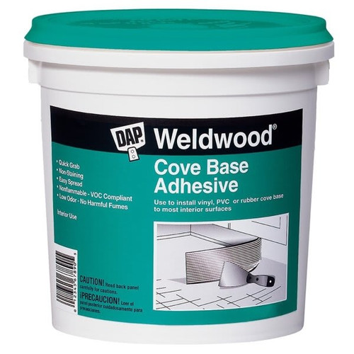 Dap Weldwood 1 Qt Cove Base Adhesive Package Of 6