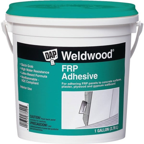 Dap Weldwood 1 Gal Frp Latex Based Adhesive Package Of 4