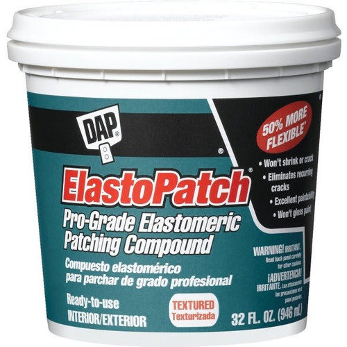 Dap 1 Qt Elastopatch Textured Flexible Patching Compound (6-Pack)