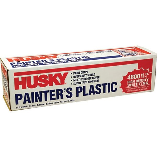 Poly-America 03512h 12' X 400' .31mil High Density Painters Poly Film