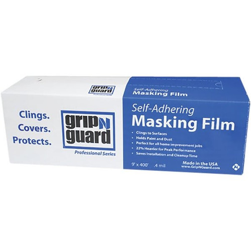 Petoskey Plastics 9' X 400' .4mil Grip N Guard Lite Self Adhering Masking Film