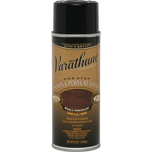 Varathane 11 Oz Stain And Polyurethane Spray - Early American, Case Of 6